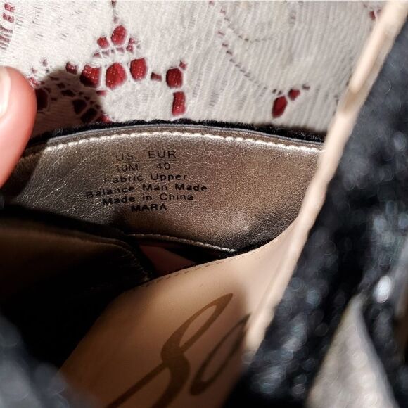 Sam EdelmanMara Suede  black Platform Sandal - Picture 9 of 12